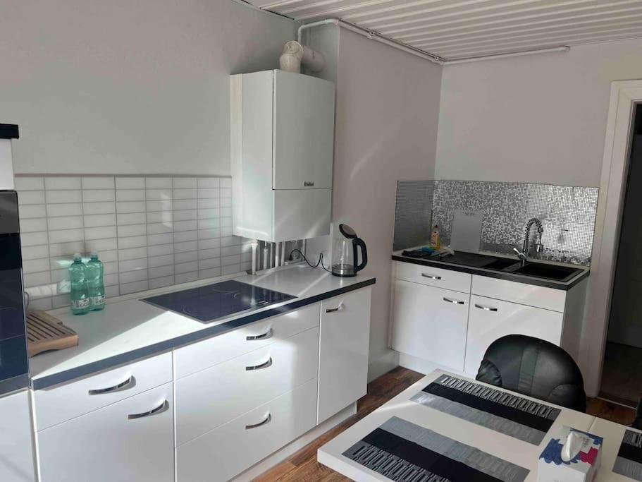 Schoenes City-Apartment Im Zentrum Mit Balkon Hof  Eksteriør billede